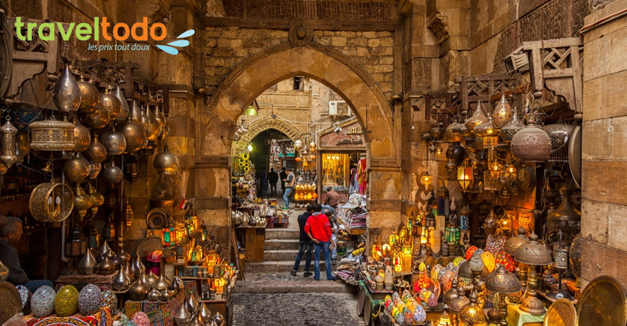 Le Souk de Khan el-Khalili - voyage à l'étranger